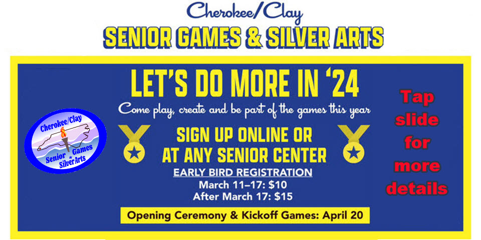 Senior Games Cherokee & Clay County