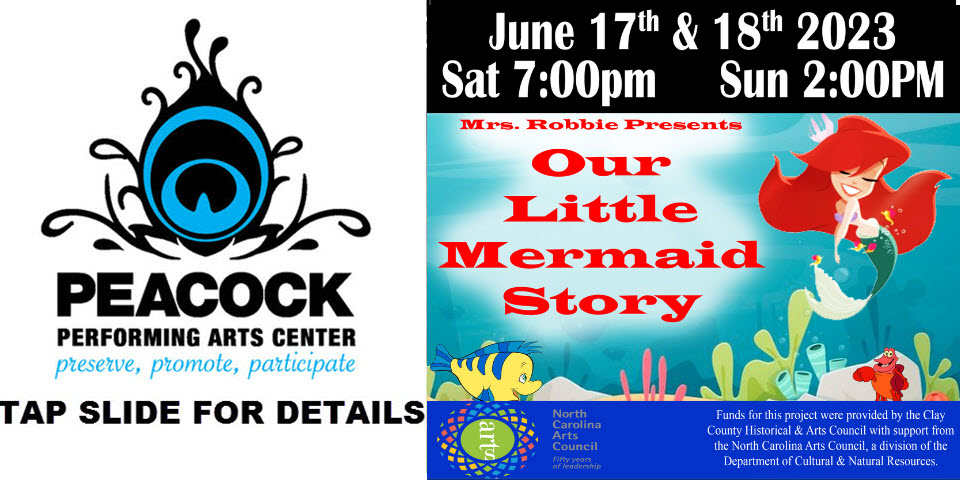 Our Little Mermaid Story at the Peacock