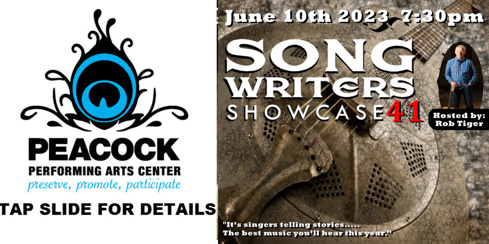 Songwriters Showcase #41 at the Peacock