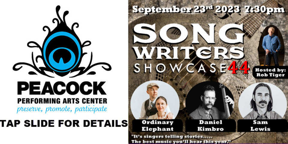 Songwriters Showcase #44 at the Peacock