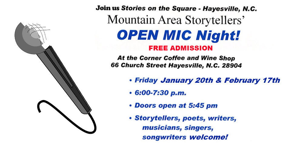 Open Mic Nights at the Corner Coffee Shop