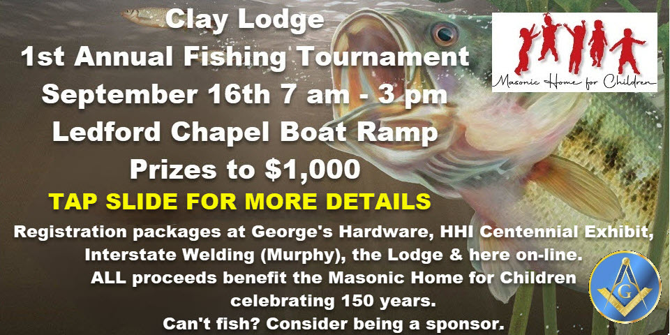 1st Annual Clay Lodge Fishing Tournament