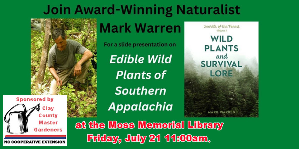 Edible Wild Plants of Southern Appalachai at the Moss Memorial Library