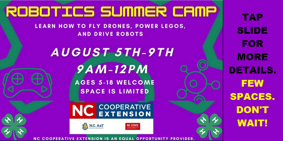 Robotics Summer Camp - FREE