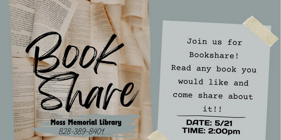 Bookshare Event at the Library