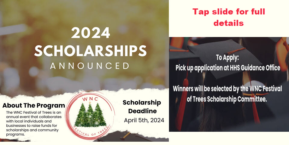 2024 Scholarships WNC Festival of the Trees