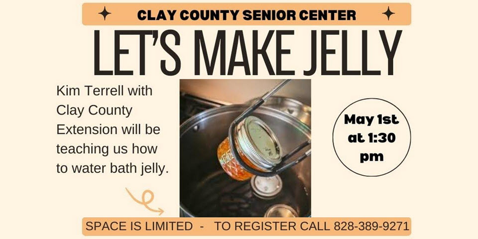 Lets Make Jelly Class at The Senior Center