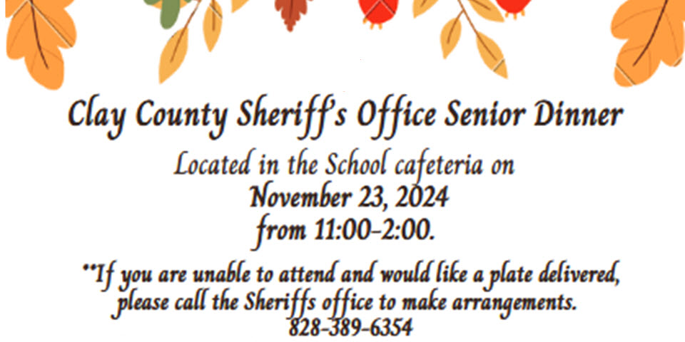 Sheriff's Annual Senior Dinner