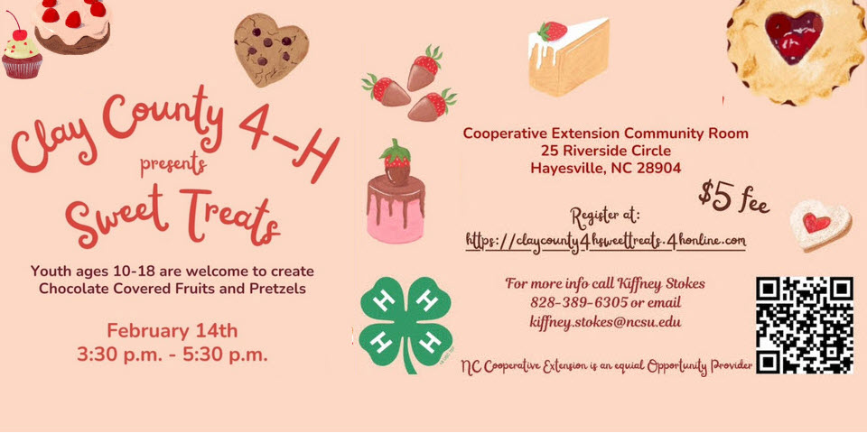 4 H presents Sweet Treats