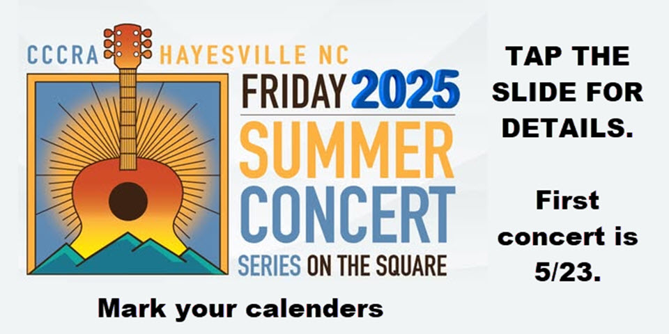 2025 Summer Concert Series Schedule