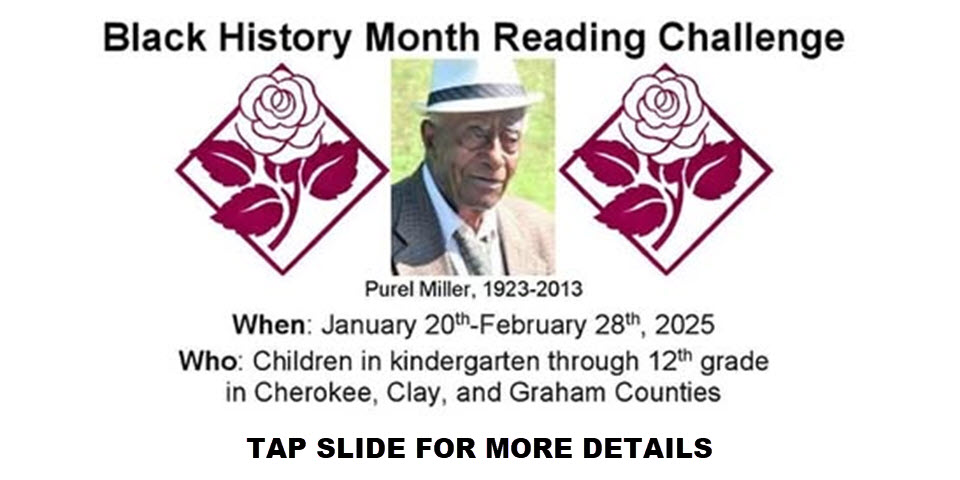 Black History Month Reading Challenge at the Moss Memorial Library