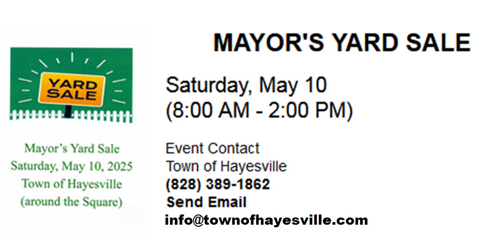 Mayor's Yard Sale 2025