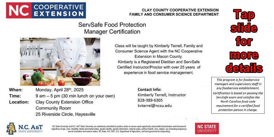 ServSafe Food Certification Class