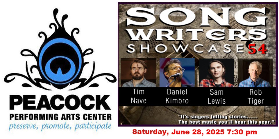 Songwriters Showcase at the Peacock