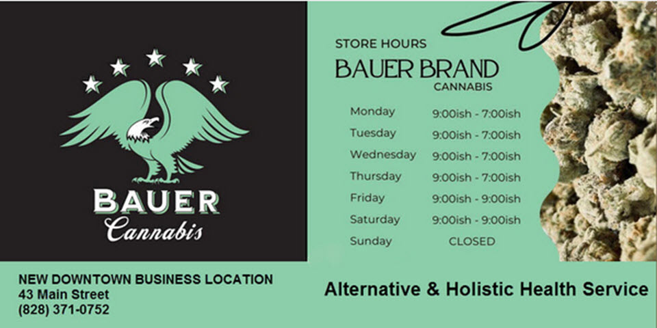 Bauer Cannabis New Downtown Location