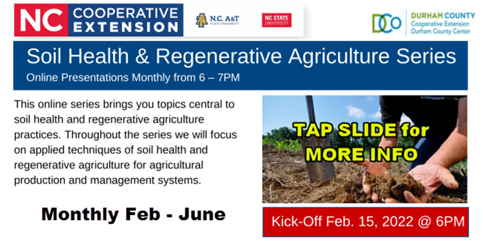 Soil Health & Regenerative Agriculture Series